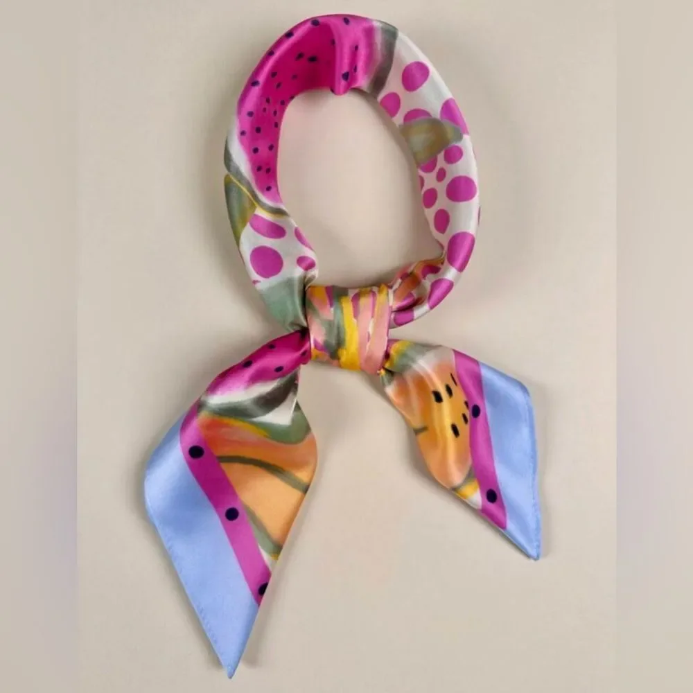 Colorful Fruit Pattern Scarf G34 - Picture 2 of 4